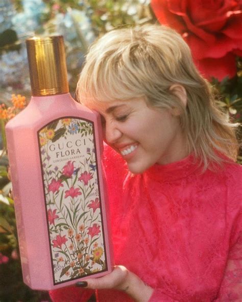 gucci flora perfume model|gucci flora perfume miley cyrus.